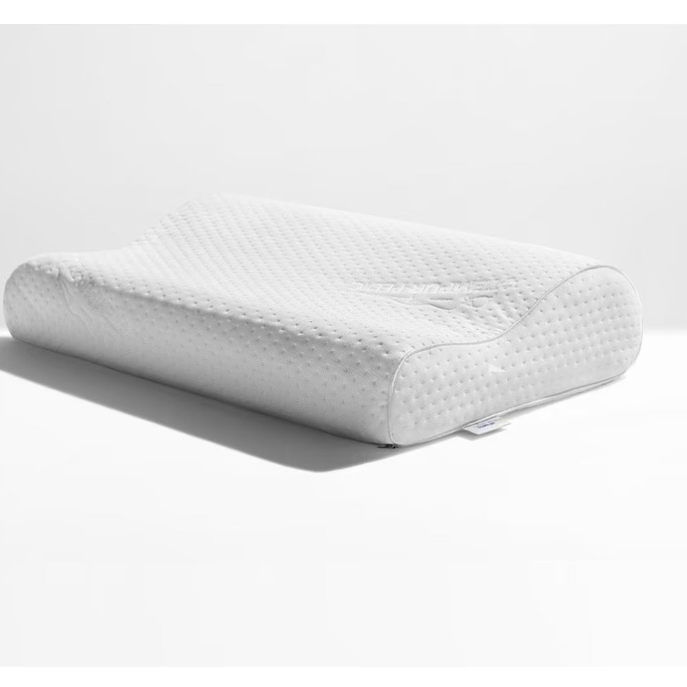 Tempur-Pedic Dual Position Support Memory Foam Pillow Back Sleepers